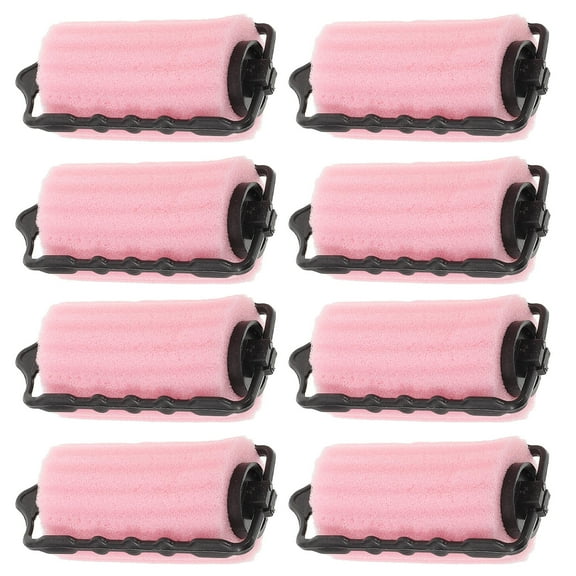 UPOUART Foam Hair Curlers 8 Pieces Soft Flexible Hair Rollers for Easy Styling and Heatless Curls