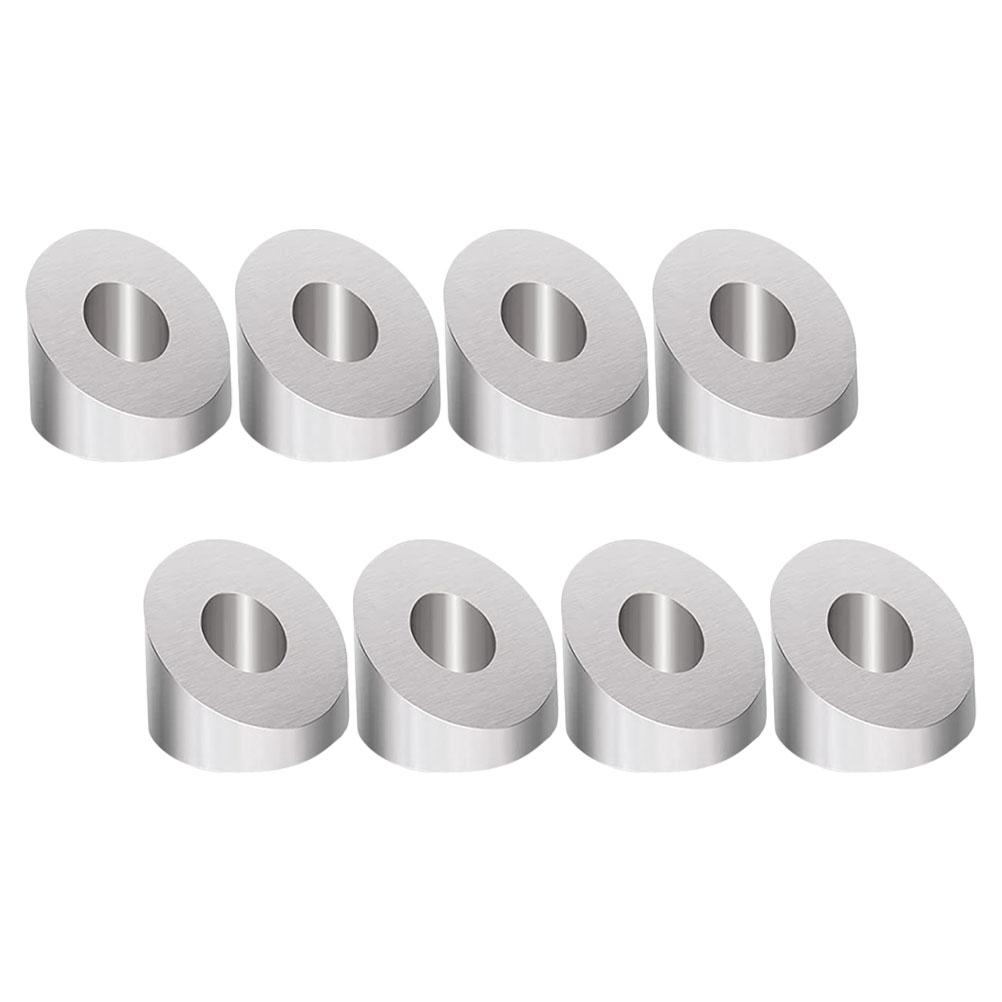 Cable Railing Washers UPOUART 8pcs T316 Marine Grade Beveled Washer for Cable Railing Angle ...