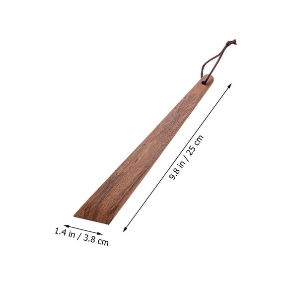 UPOUART 2-Pack Brown Flat Spatulas for Cooking and Baking, Kitchen Utensils for Food Preparation