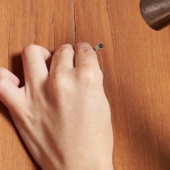 UPOUART 90Pcs Decorative Picture Hangers Metal Push Pins for Furniture Wall Frames