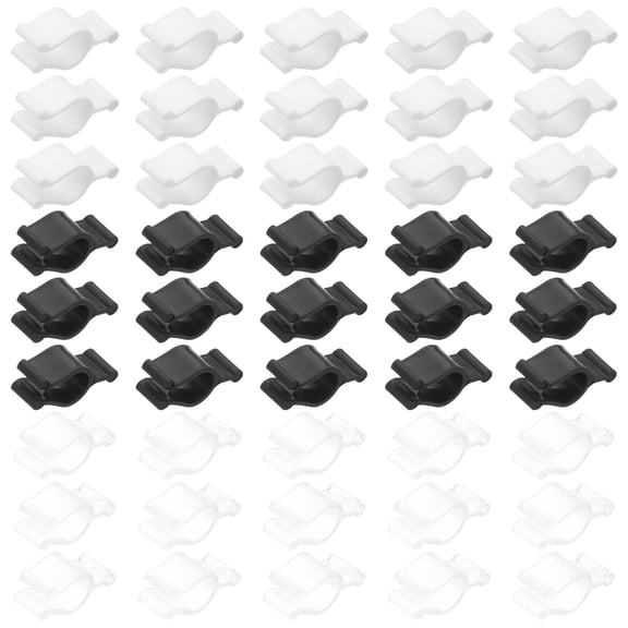 UPOUART 90-Piece Plastic Pump Lock Clips for Lotion, Shampoo, and Cosmetic Bottles - Leakproof Dispensing Solution