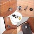 thumbnail image 1 of UPOUART 9Pcs Silver Guitar Strap Button for Acoustic Guitar and Bass, 1 of 8