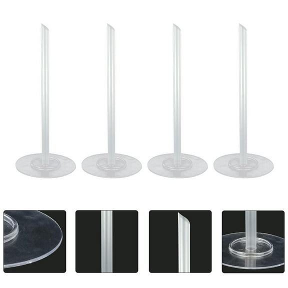 UPOUART Clear Acrylic Donut and Stand Tower Display Holder for Birthday, Wedding, Baby Shower, and Christmas Party