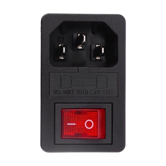 UPOUART Adapter for Spot Light Power Socket Black Copper for Fitness Equipment 1Pcs