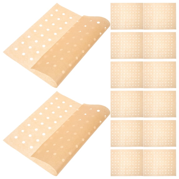 UPOUART Roasting Pan Liners Nonstick Silicone Paper 100 Sheets