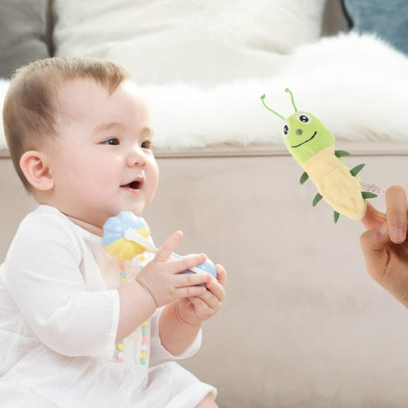 UPOUART Soft Plush Animal Finger Puppet for Kids and Decoration, Creative Toy for Imaginative Play and Collectible Fun