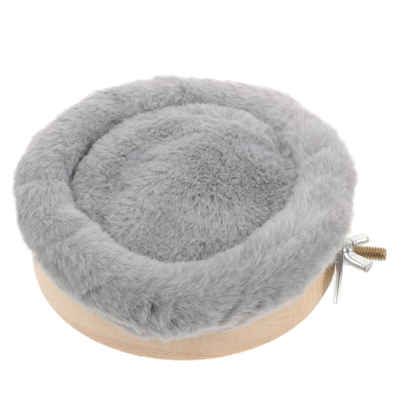 UPOUART Assorted Color Bird Perch Platform for Parrot Cage Featuring Warm Foot Pad and Durable Materials