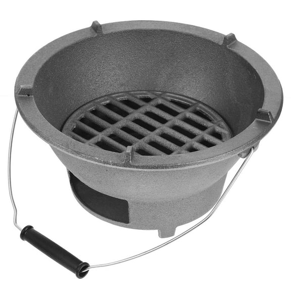 UPOUART BBQ Cast Iron Hibachi Grill for Cooking 1Pcs