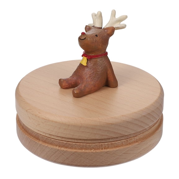 UPOUART Baby Shower Container Wooden Keepsake Organizer Box for Childhood Memories 1Pack