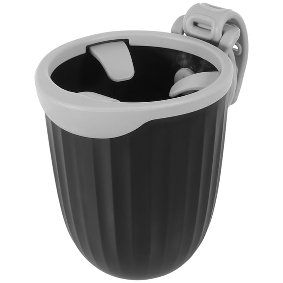 UPOUART Back to School 1Pack Stroller Holder Black Silicone for Outdoor Use by Caregivers