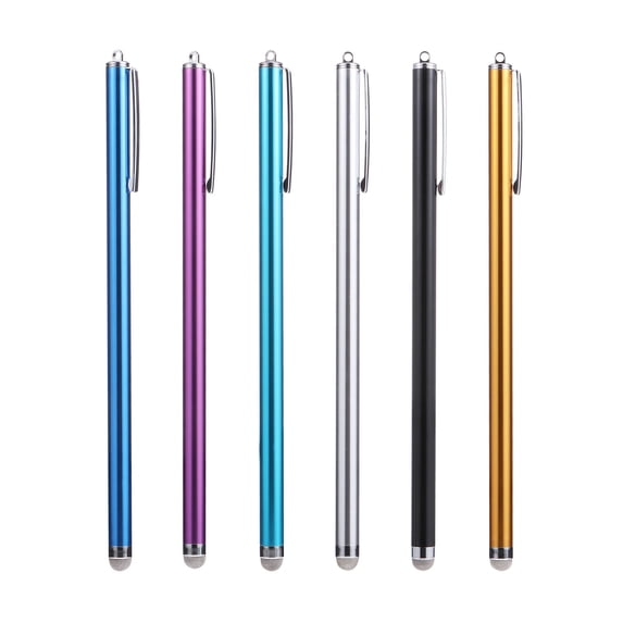 UPOUART 6-Pack Stylus Pens for Back to School, High Sensitivity, Assorted Colors for Everyday Use