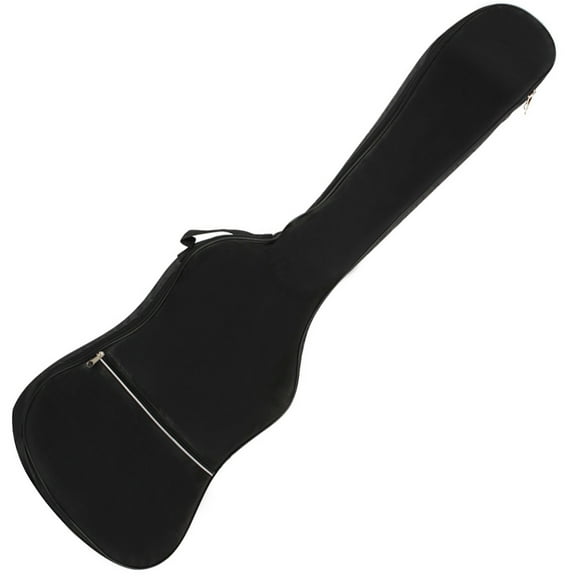UPOUART Lightweight Bass Guitar Case with Carry Handle and Multiple Storage Compartments for Instruments