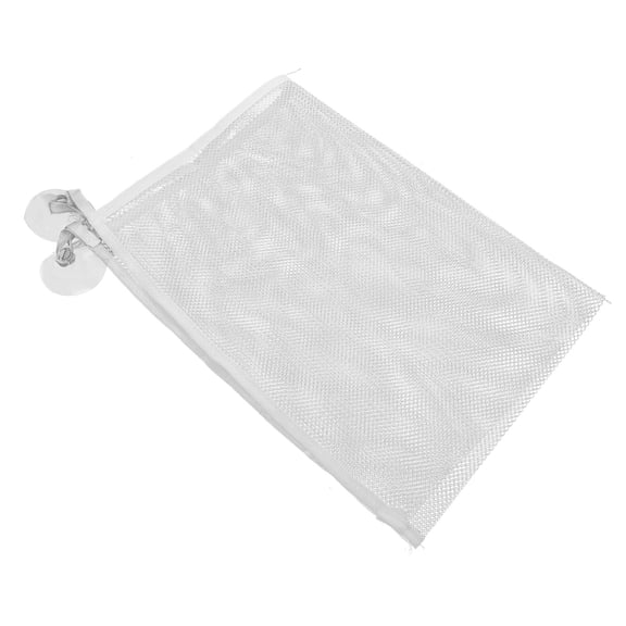 UPOUART Bath Toy Net For Tub Hanging Mesh Bag Made Of White Polyester Design 1Pack