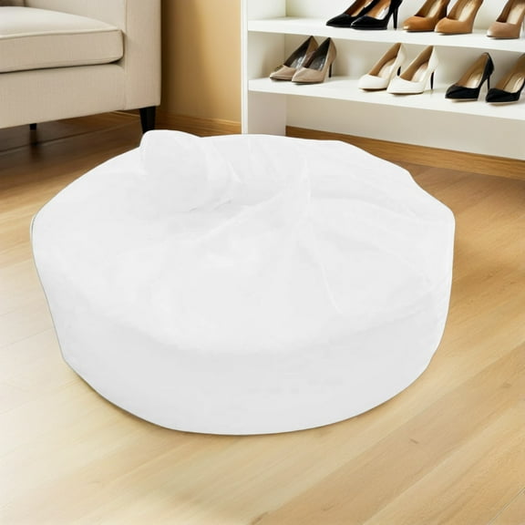 UPOUART Bean Bag Chair Inner Liner White Breathable Mesh Fabric Easy Maintenance for Home Lounger