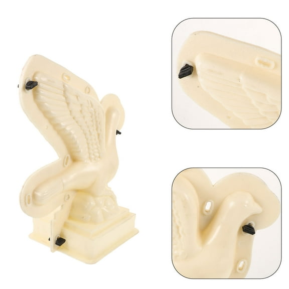 UPOUART Beige Plastic Mold in Shape for Concrete Garden Decor and Landscaping, 70 cm Size