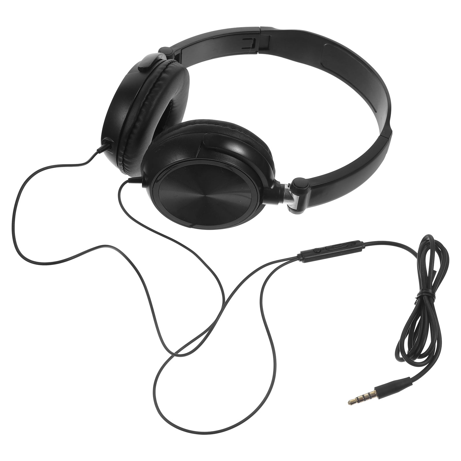 UPOUART Bass Headphones with Adjustable Microphone Foldable Portable ...