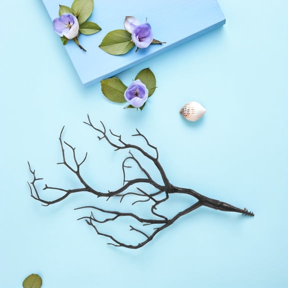 UPOUART Artificial Antler Tree Branch Black Plastic Decorative Plant Twig for Vase Filling and Home Decor