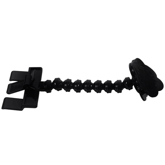 UPOUART Black Pets Selfie Stick with Attachment Clip Lightweight Portable Phone Selfie Tool for Dogs Cats