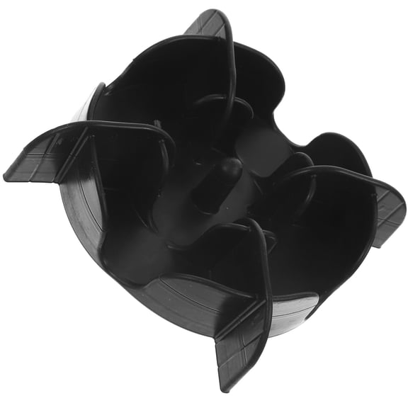 UPOUART Black Slow Feeder Dog Bowl Insert with Suction Cup Prevents Slipping during Meals