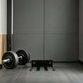 thumbnail image 1 of UPOUART Black Wall Mounted Barbell Rack for Gym Vertical Storage with Three Squat Rack Hooks and Accessory Holders, 1 of 8