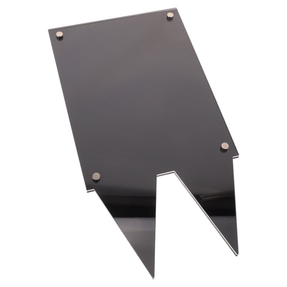 UPOUART Black Weatherproof Grave Photo Frame with Ground Stake Uv Resistant