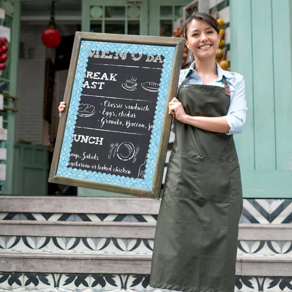 UPOUART Wave Sticker Border for Bulletin Boards Trim 1Pack