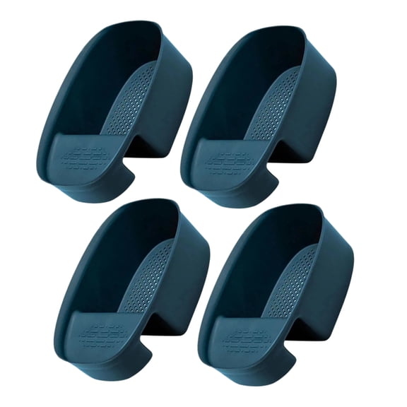 UPOUART 4-Pack Plastic Kitchen Sink Strainer Baskets with Large Capacity Drain Filters for Efficient Kitchen Use