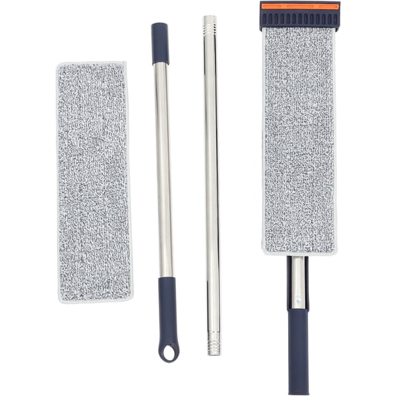UPOUART Reusable Mop Pads for Home Floor Cleaning, Wide Fit Replacement Pads for Wet and Dry Mopping Use