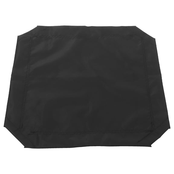UPOUART Breathable Comfort Dog Cot Replacement Cover Mesh Fabric Black Easy to Clean for Indoor Use 1Pcs