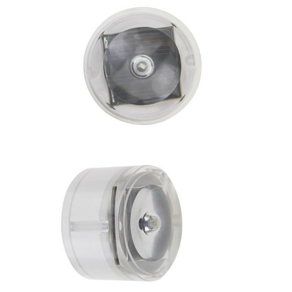 UPOUART Buried Light Solar Waterproof in-Ground LED Outdoor Yard Lamp Multi Color Durable Pc Material