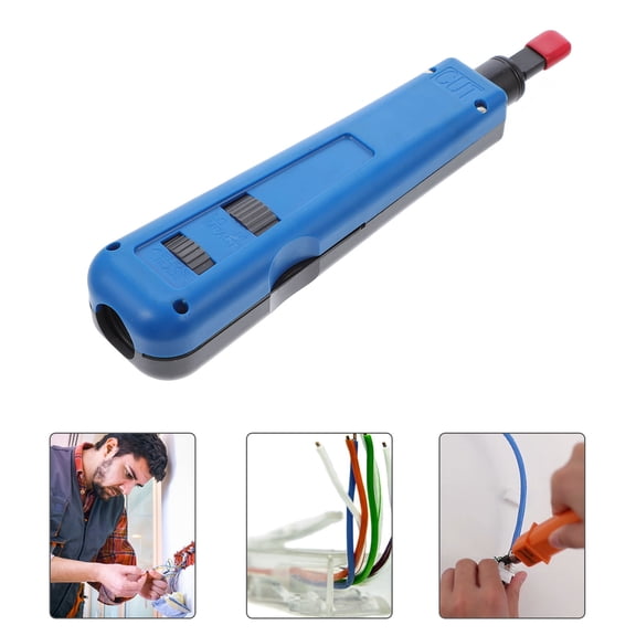 UPOUART Cable Punch Down Tool with Easy Handle Grip and High Performance for Network Modules