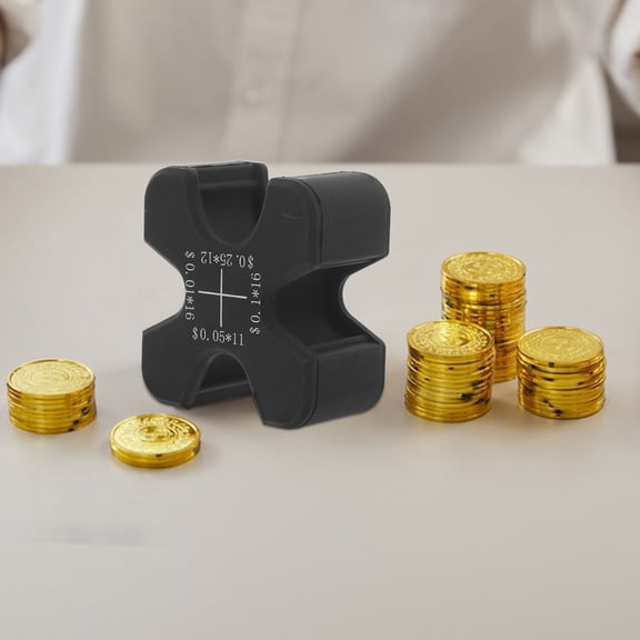 UPOUART Car Interior Accessories Coin Organizer PP Black 1Pcs Emergency Use