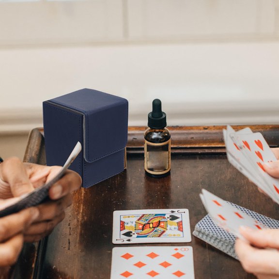 UPOUART Storage Card Box Game Card Case with Velvet Lining for Gamers 1Set Travel Friendly