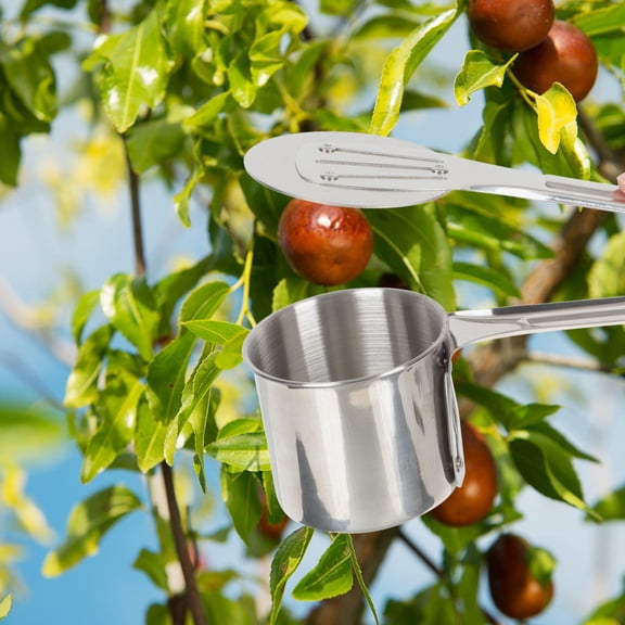 UPOUART Stainless Steel Fruit Picker Tool for Berries and Dates Harvesting