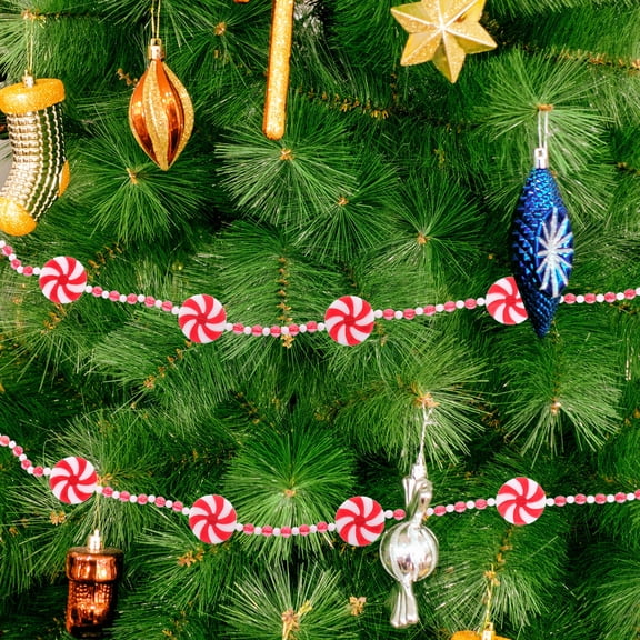 UPOUART Red Candy Cane Christmas Decorations Lightweight Hanging Ornaments for Tree and Festive Holiday Home Decor