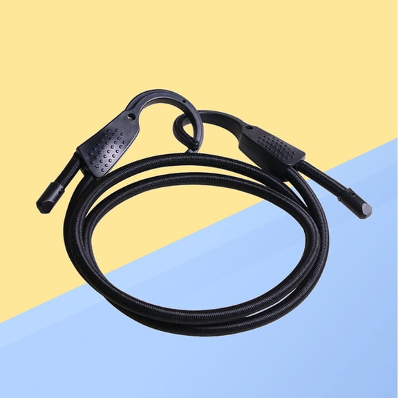 UPOUART Outdoor Clothesline Rope for Travel and Camping, Black, 1-Pack