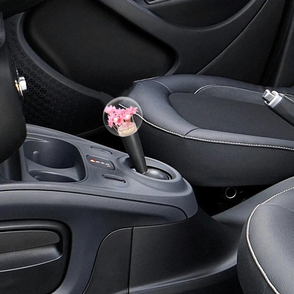 UPOUART Ergonomic Multi-Color Resin Alloy Gear Shift Handle for Cars