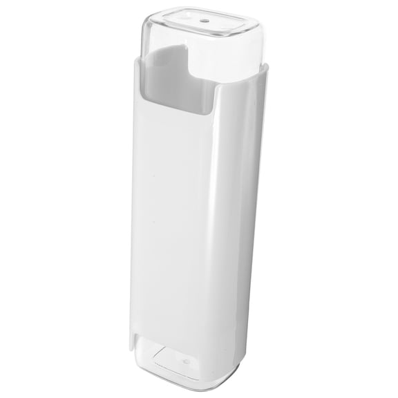 UPOUART Compact Plastic Toothbrush Storage Case White Portable Travel Bathroom Accessory