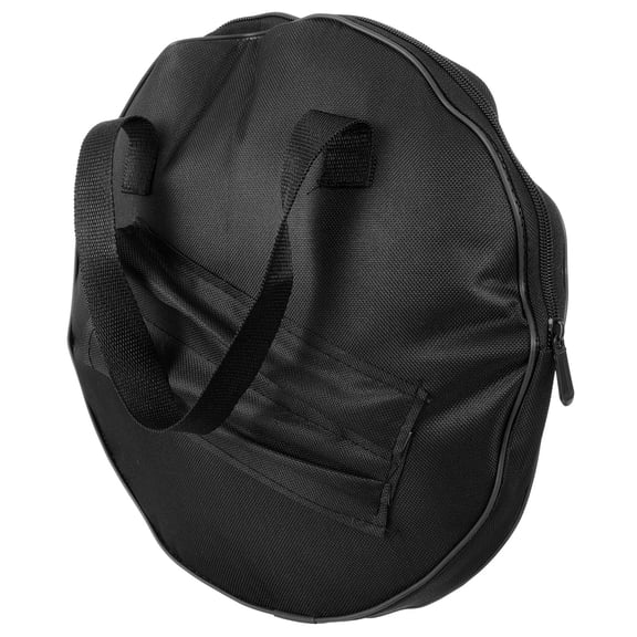 UPOUART Black Drum Bag 32.5x32.5cm Protective Carrying Case for Drumsticks and Accessories, 1 Piece