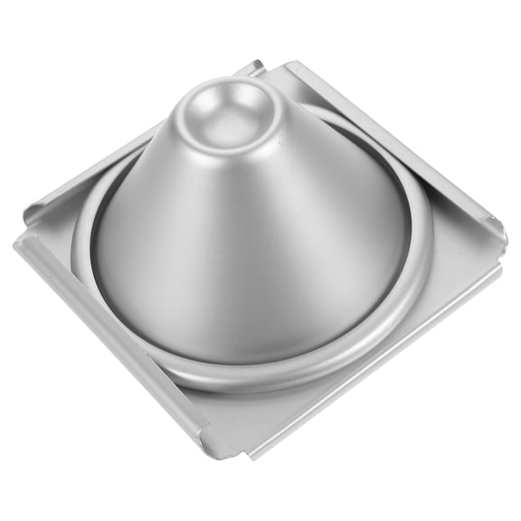UPOUART Creative Plated Silver Baking Mold Made from Aluminium Alloy for Homemade Cakes and Desserts