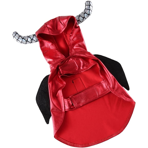 UPOUART Red Wear Resistant Dog Clothes Comfortable Puppy Costume for Festival Party Cosplay