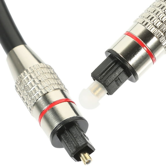 UPOUART Digital Optical Audio Cable with Protective Cover for Sound Bar, High- Fiber Optic Cable
