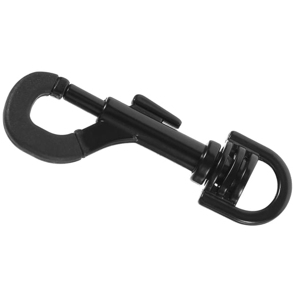 UPOUART Swivel Snap Hook for Purse and Backpacks Black Strap 1Pack
