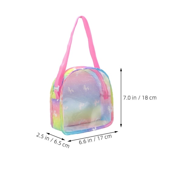 UPOUART Doll Diaper Bag Doll Accessories Storage Convenient Storage Multi 1Pcs