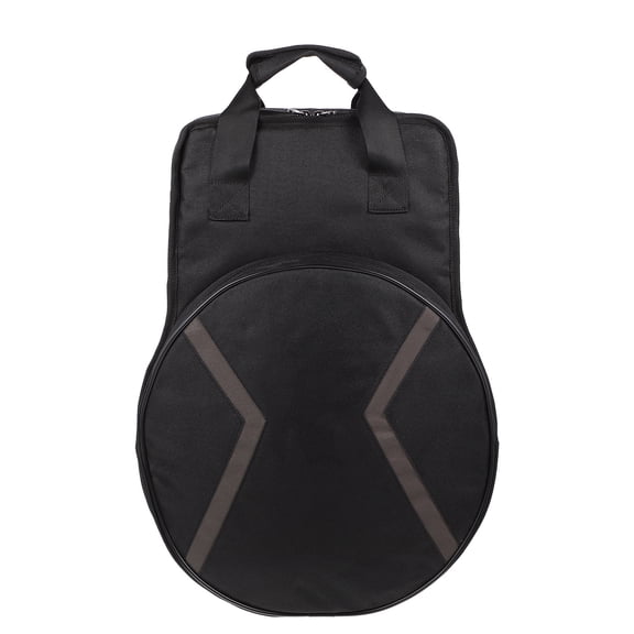 UPOUART Dumb Drum Storage Bag 1Pack Polyester Wear-resistant Large-capacity For Musicians 17.68X14.34X3.54in