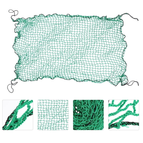 UPOUART Heavy Duty Cargo Net with Mesh Covers for Truck and Trailer , 2-Pack Outdoor Use