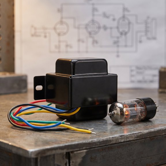 UPOUART Durable Single Ended Tube Output Transformer for Professional Audio Black