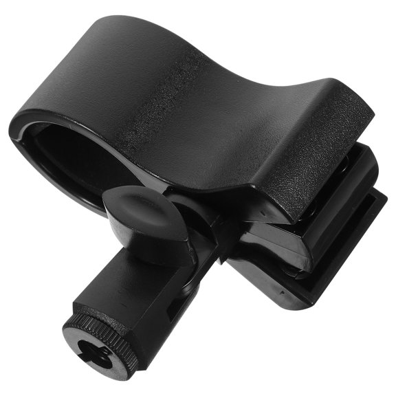 UPOUART Easy Install Black Microphone Clip for Stand Providing Reliable and Secure Mic Mount