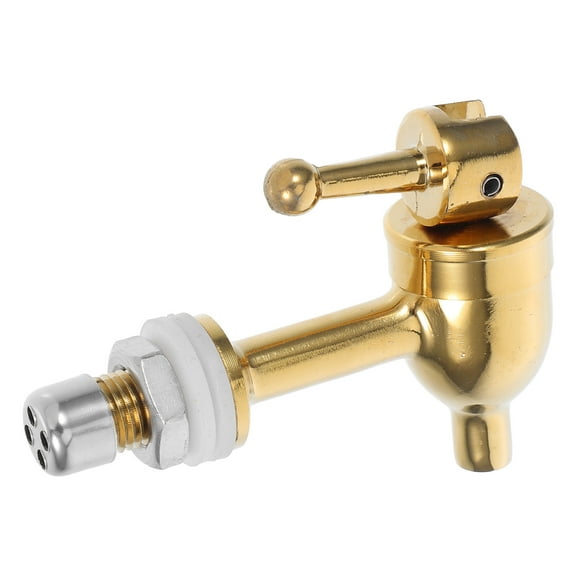 UPOUART Easy Install Copper Beverage Dispenser Spout Replacement Tap for Water Jug and Drink Dispenser