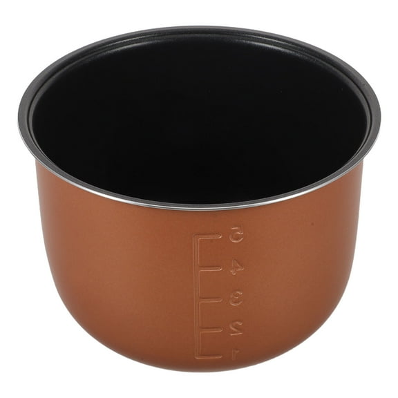 UPOUART Replacement Ceramic Inner Pot for Electric Cooker with Reinforced Nonstick , Ideal for Home Kitchen Use